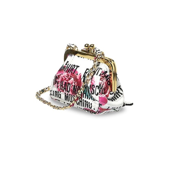 Moschino matching dress & mini bag white flower and logo embellished. Value 4000 - Picture 2 of 6